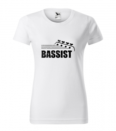 Tricouri music is life - Tricou personalizat pentru cei pasionati de muzica, cadoul perfect, Bassist