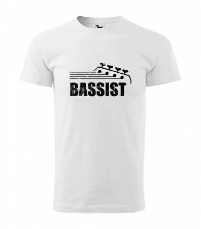Tricouri music is life - Tricou personalizat pentru cei pasionati de muzica, cadoul perfect, Bassist