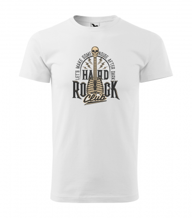 Tricouri music is life - Tricou personalizat pentru cei pasionati de muzica, cadoul perfect, Lets Make Some Noise After Dark