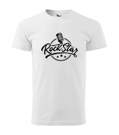 Tricouri music is life - Tricou personalizat pentru cei pasionati de muzica, cadoul perfect, Rock Star