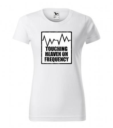 Tricouri music is life - Tricou personalizat pentru cei pasionati de muzica, cadoul perfect, Touching Heaven On Frequency