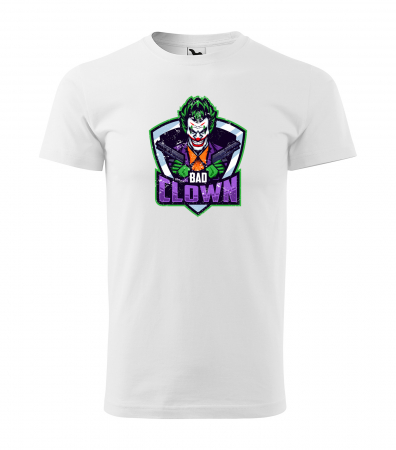Tricouri gameri - Tricou personalizat pentru gameri, cadoul perfect, Bad Clown
