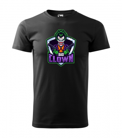 Tricouri gameri - Tricou personalizat pentru gameri, cadoul perfect, Bad Clown