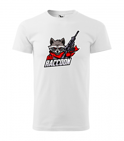 Tricouri gameri - Tricou personalizat pentru gameri, cadoul perfect, Bad Raccoon