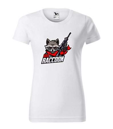 Tricouri gameri - Tricou personalizat pentru gameri, cadoul perfect, Bad Raccoon