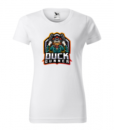Tricouri gameri - Tricou personalizat pentru gameri, cadoul perfect, Duck Gunner