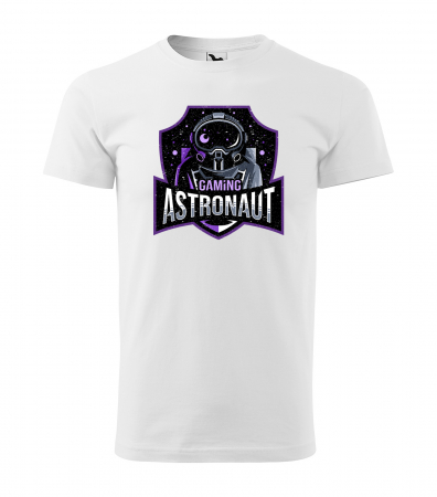 Tricouri gameri - Tricou personalizat pentru gameri, cadoul perfect, Gaming Astronaut