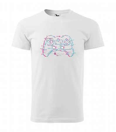 Tricouri gameri - Tricou personalizat pentru gameri, cadoul perfect, Glitched Reality Console
