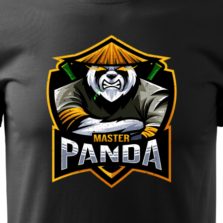 Tricou personalizat pentru gameri, cadoul perfect, Master Panda [1]