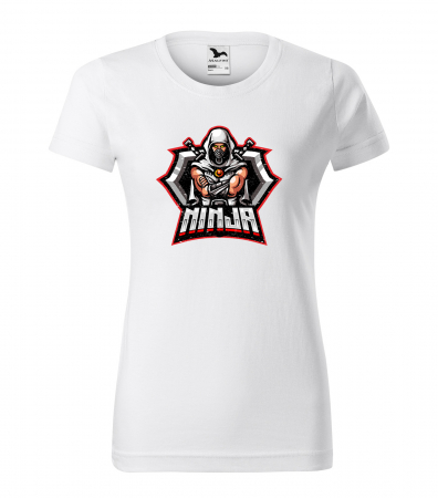 Tricouri gameri - Tricou personalizat pentru gameri, cadoul perfect, Ninja Warrior Shield