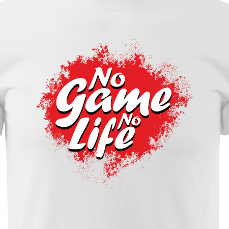 Tricou personalizat pentru gameri, cadoul perfect, No Game No Life [1]
