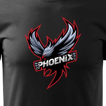 Tricou personalizat pentru gameri, cadoul perfect, Phoenix [1]