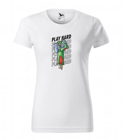 Tricouri gameri - Tricou personalizat pentru gameri, cadoul perfect, Play Hard Hand