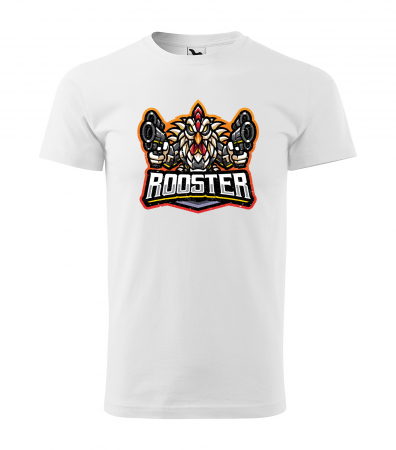 Tricouri gameri - Tricou personalizat pentru gameri, cadoul perfect, Rooster Fighter