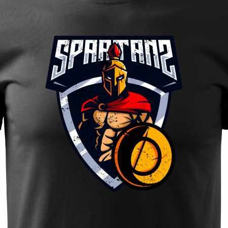 Tricou personalizat pentru gameri, cadoul perfect, Spartans Shield [1]