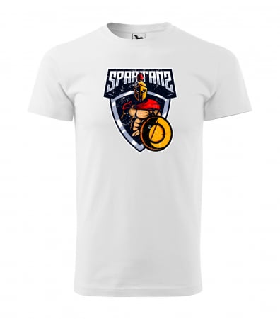 Tricouri gameri - Tricou personalizat pentru gameri, cadoul perfect, Spartans Shield