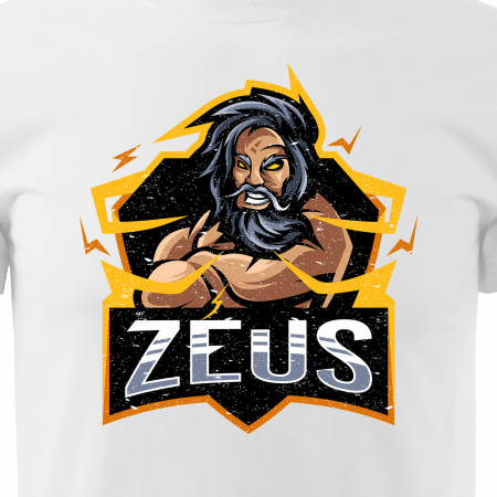 Tricou personalizat pentru gameri, cadoul perfect, Zeus [1]