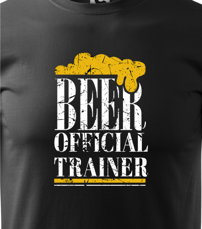 Tricou personalizat pentru petrecareti, cadoul perfect, Beer Official Trainer [1]