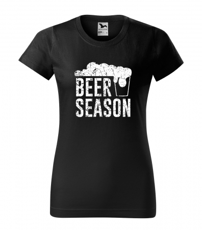 Tricouri cu mesaj - Tricou personalizat pentru petrecareti, cadoul perfect, Beer Season