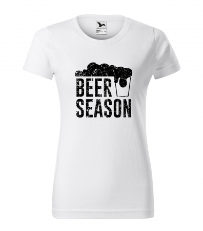 Mesaje petrecere - Tricou personalizat pentru petrecareti, cadoul perfect, Beer Season