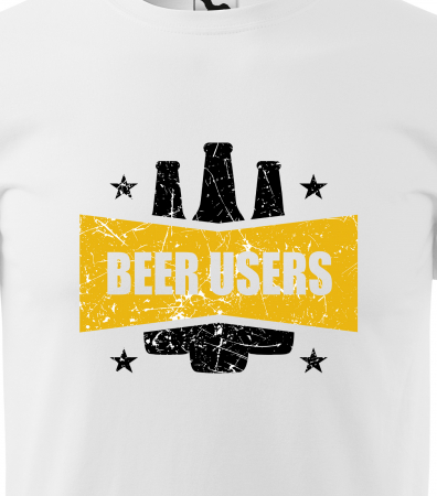 Tricou personalizat pentru petrecareti, cadoul perfect, Beer Users [1]