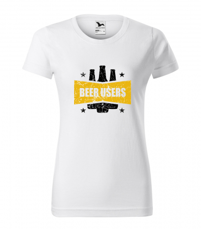 Tricouri cu mesaj - Tricou personalizat pentru petrecareti, cadoul perfect, Beer Users