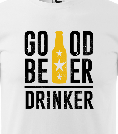 Tricou personalizat pentru petrecareti, cadoul perfect, Good Beer Drinker [1]