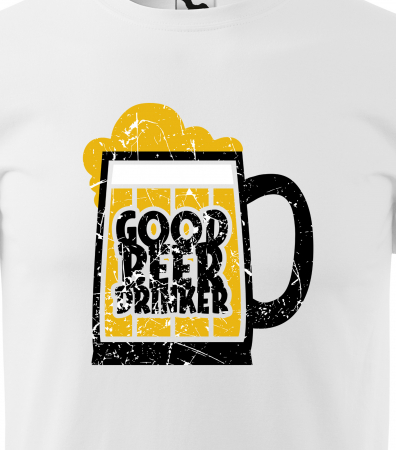 Tricou personalizat pentru petrecareti, cadoul perfect, Good Beer Drinker [1]