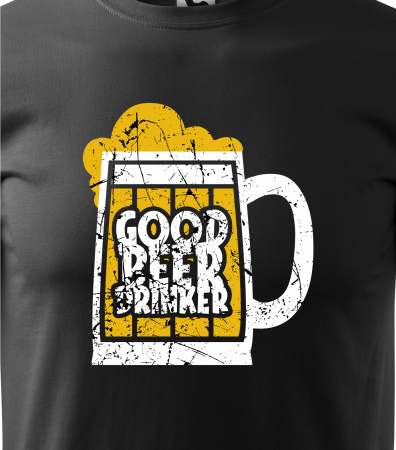 Tricou personalizat pentru petrecareti, cadoul perfect, Good Beer Drinker [1]