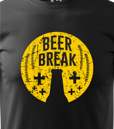 Tricou personalizat pentru petrecareti, cadoul perfect, Lets Take a Beer Break [1]