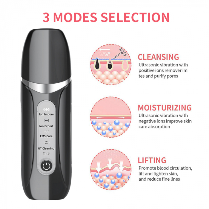 Aparat peeling ultrasonic de indepartare a punctelor negre [6]