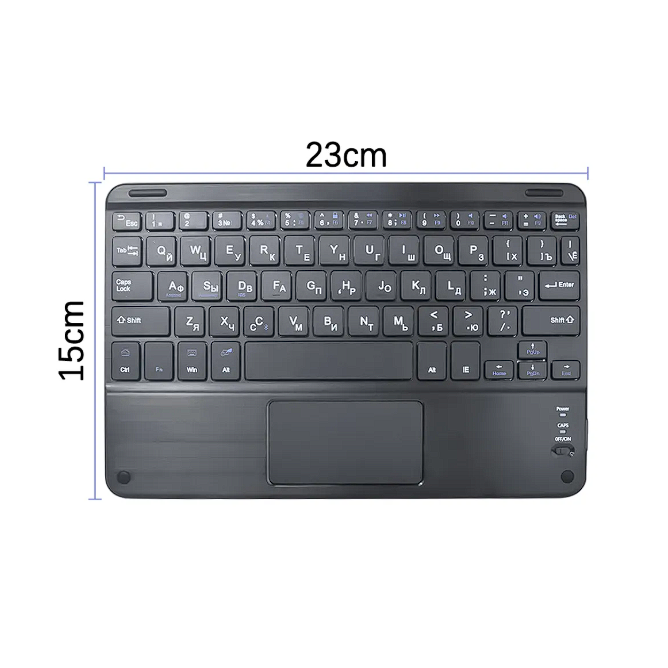 Tastatura wireless pentru tableta pe Bluetooth compatibila cu Android, iOS, MACOS, Windows [5]