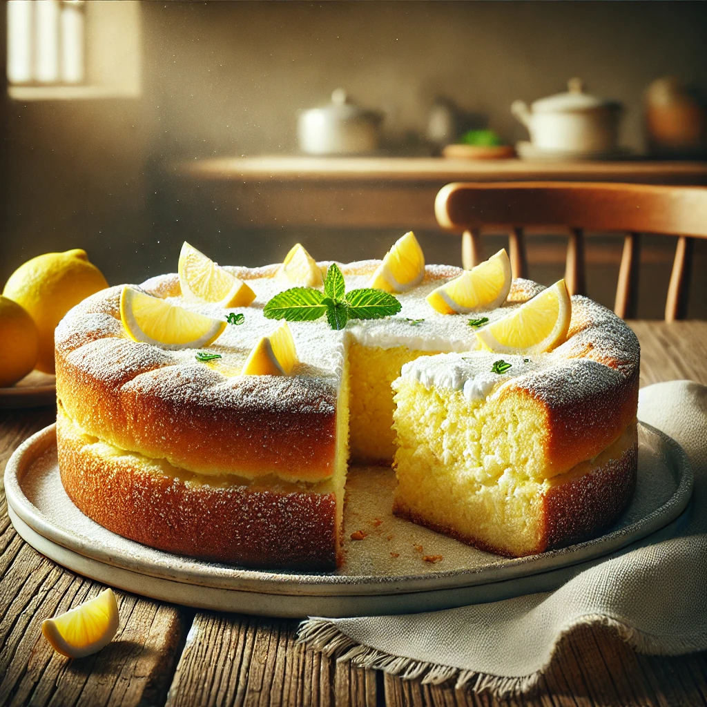 Rețetă prăjitură cu brânză dulce și lămâie