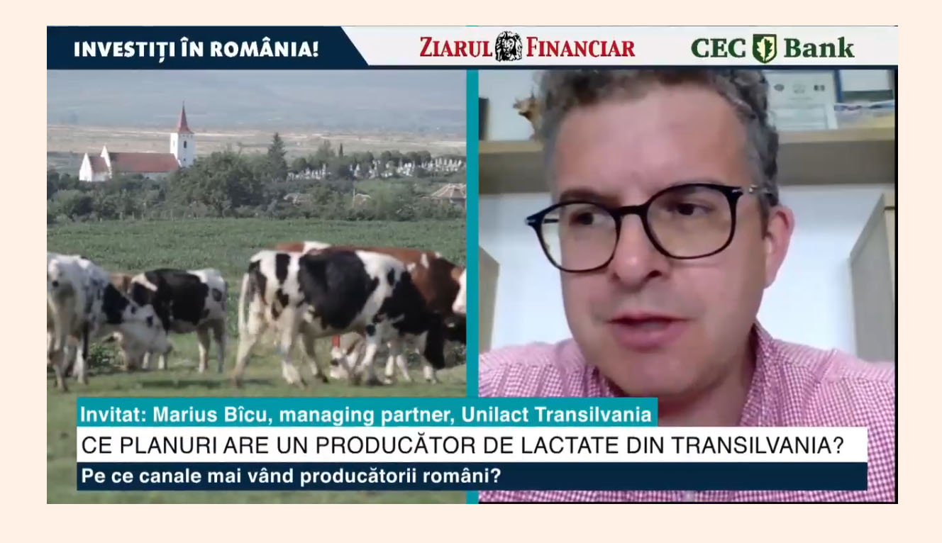 Investiţi în România!, proiect ZF şi CEC Bank. Marius Bîcu, general manager, Ferma cu Omenie