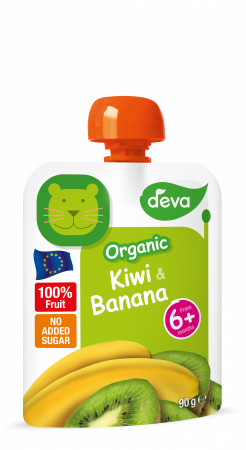 Bebelusi si copii pana la 3 ani - Gustare BIO Kiwi si banana 90g