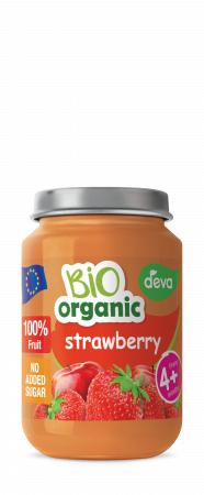 Bebelusi si copii pana la 3 ani - Piure BIO capsuni