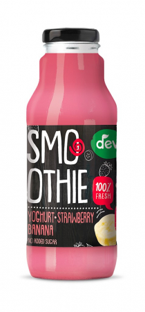 SMOOTHIE - Smoothie capsuna, iaurt si banana 300 ml