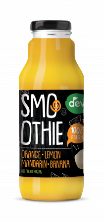 SMOOTHIE - Smoothie portocala, lamaie, mandarina si banana 300 ml