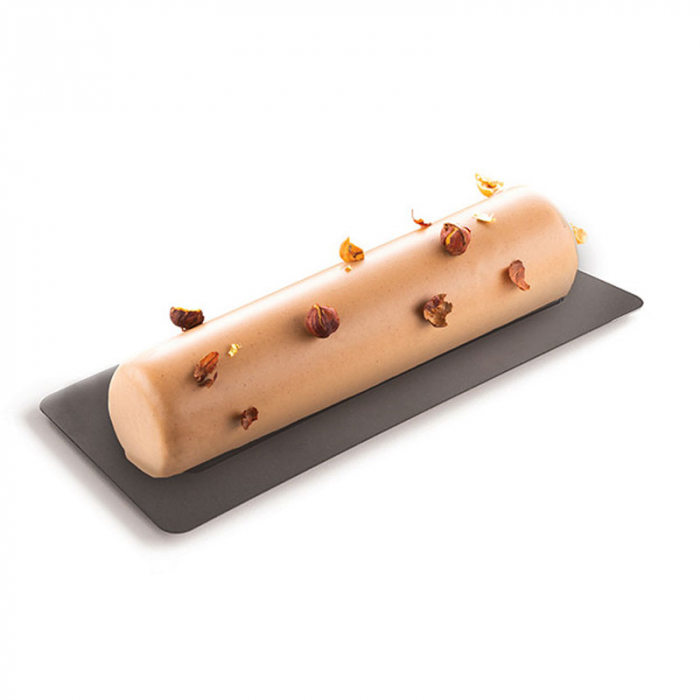 Baza Plastic Prezentare Torturi, Model Dreptunghi Negru, 26 x 8 x H 0.7 cm, Set 10 Buc [2]