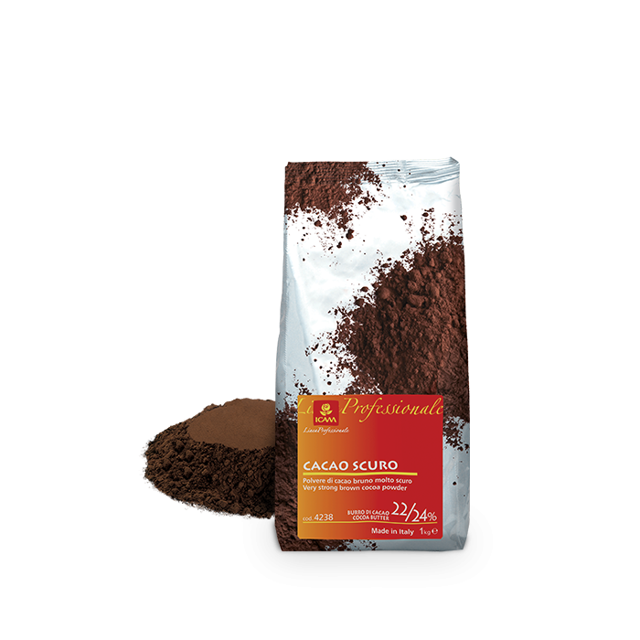 Cacao Pudra 22-24%, Vanilinata, Maro foarte inchis, 1 Kg [1]