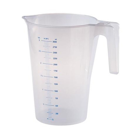 Cana Gradata Material Plastic Transparent, 2 Litri [1]