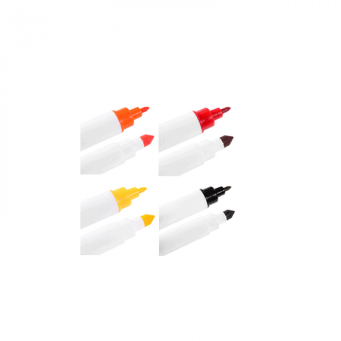 Carioca Decor Culori Mixte, 2 Capete Scriere Subtire / gos, Set 8 buc [3]