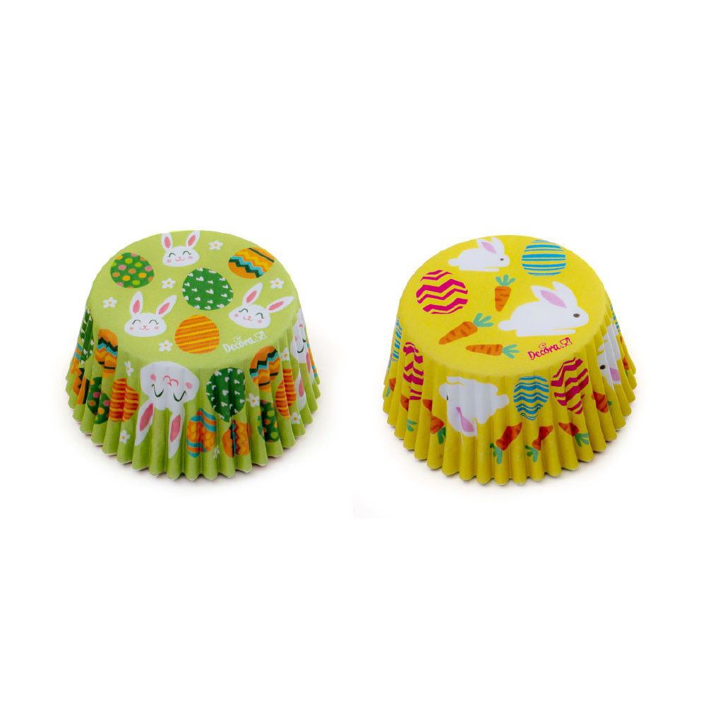 Chese L Hartie 2 Modele Iepurasi/Paste, Ø 5 x H 3.2 cm, 36 buc [3]