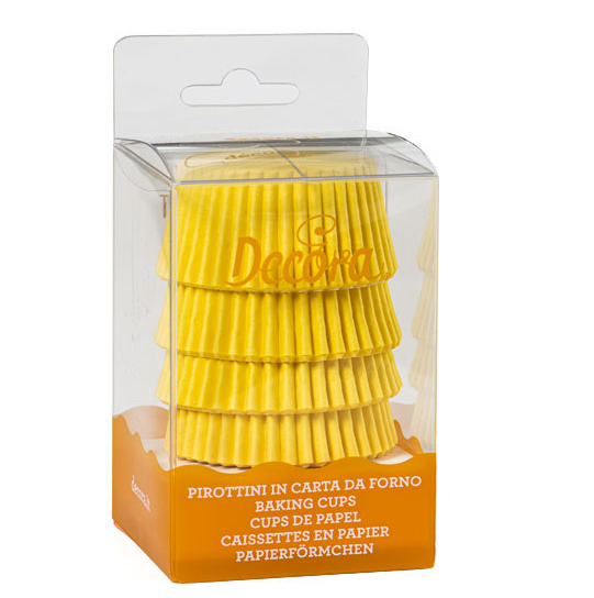 Chese L Hartie Galben, Ø 5 x H 3.2 cm, 75 buc [2]