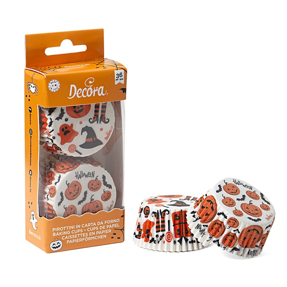 Chese L Hartie Model Halloween, Ø 5 x H 3.2 cm, 36 buc [1]