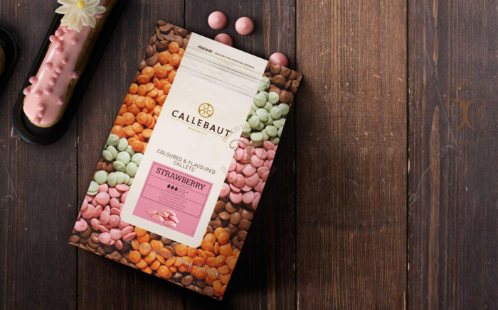 Ciocolata aroma CAPSUNI, 2.5 Kg, Callebaut [3]