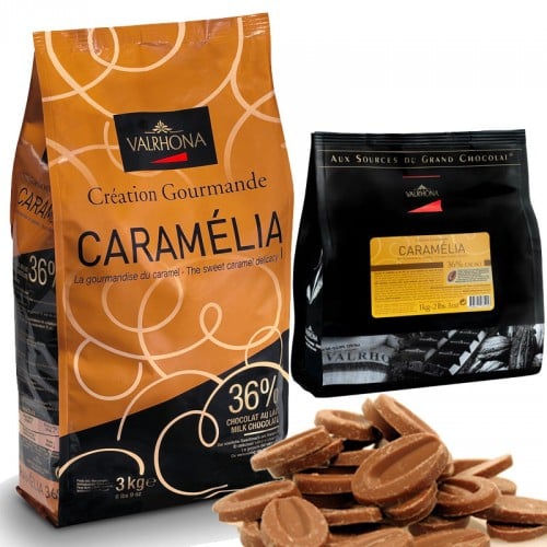 Ciocolata cu Lapte CARAMELIA 36 %, 3Kg, Valrhona [2]