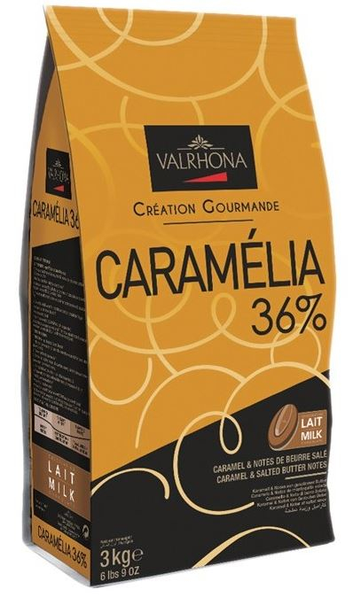 Ciocolata cu Lapte CARAMELIA 36 %, 3Kg, Valrhona [1]