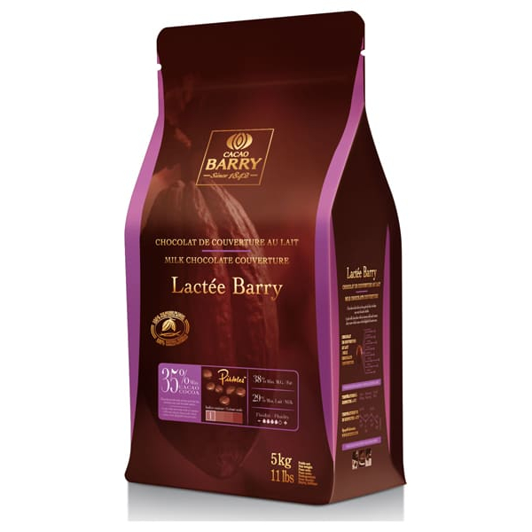 Ciocolata cu Lapte LACTEE BARRY 35,3%, 5 Kg, Cacao Barry [1]