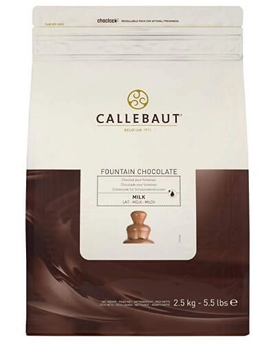 Ciocolata cu Lapte pentru fantana de ciocolata, 37,8% cacao, 2,5 Kg, Callebaut [1]